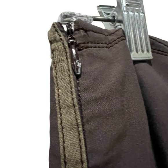 Gunex 6 Made in Italy 100% Cotton Brown Fall Maxi Midi Length Skirt B3 - Picture 4 of 7